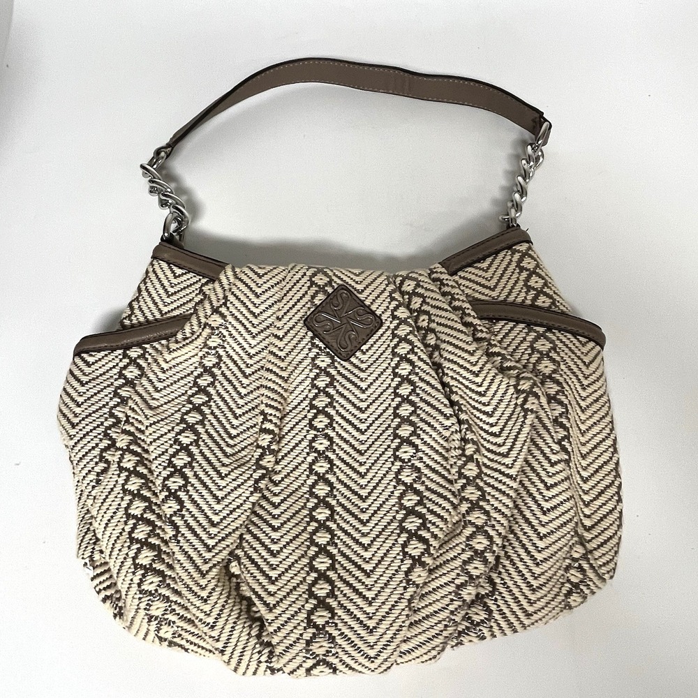 Simply‎ Vera Vera Wang Alicia Chevron Pleated Hobo Bag
